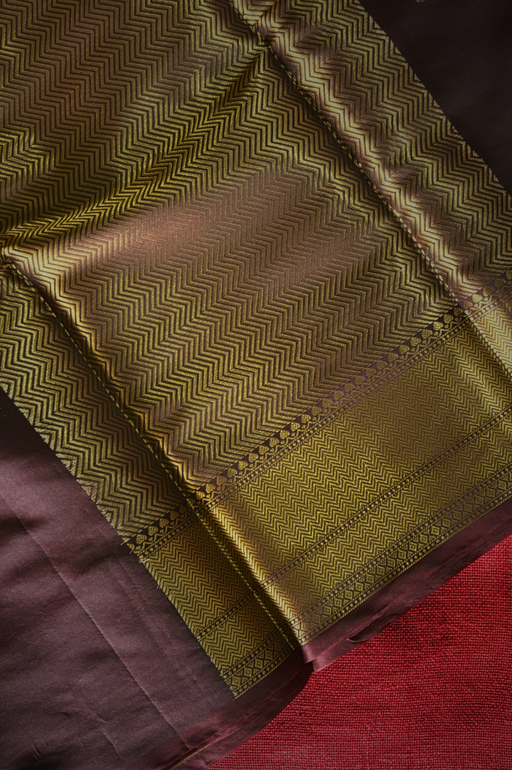 Banarasi Katan Brown