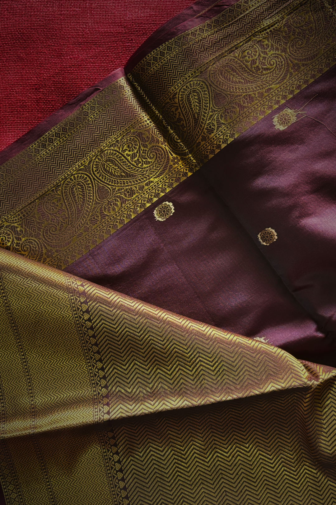 Banarasi Katan Brown