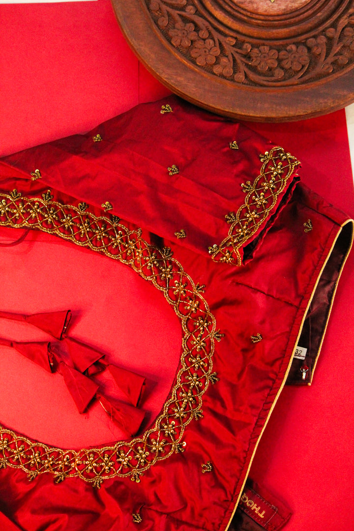 Cutdana Work Blouse