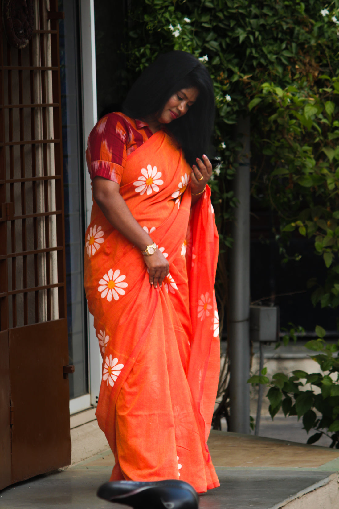 Daisy Flower Khadi