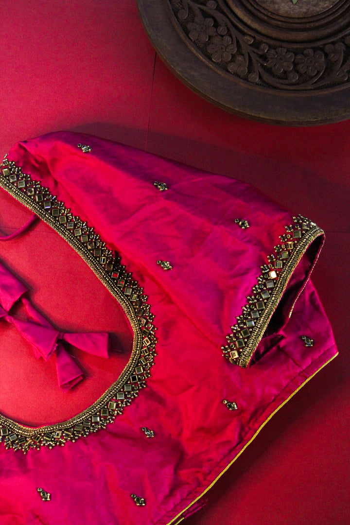 Kundan Work Blouse