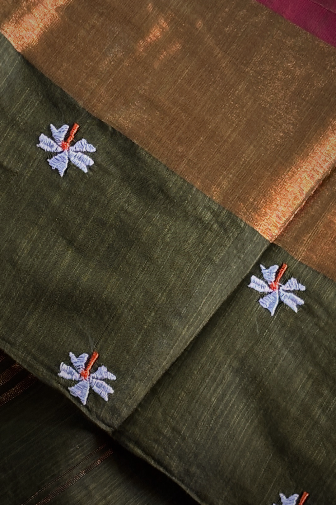 Pavazhamalli Green Saree