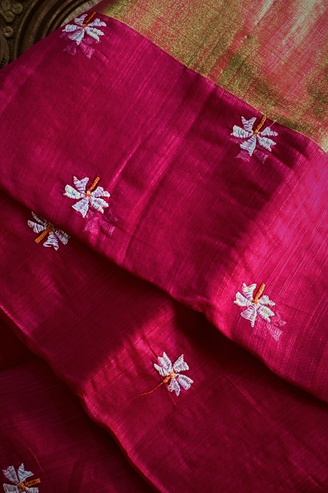 Pavazhamalli Pink Saree