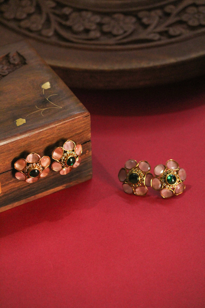Zircon earring